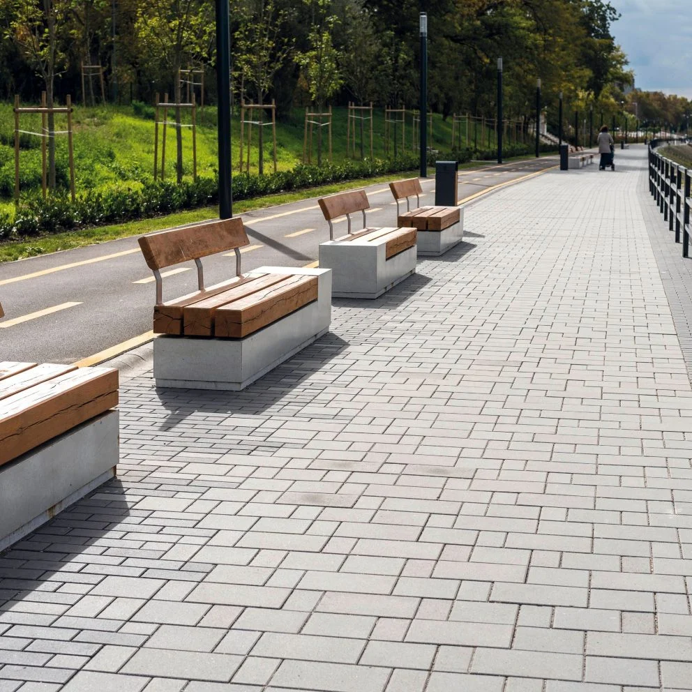 City Top combi паваж - сив