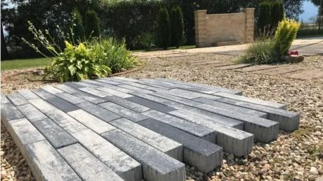 RAYOS плочи - графитено-бял меланж